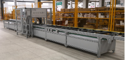 busbar packing machine Disposición del equipo de envoltura de barras colectoras semiautomática a prueba de polvo